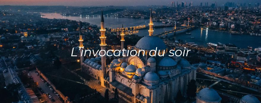 Mosquée vue de nuit