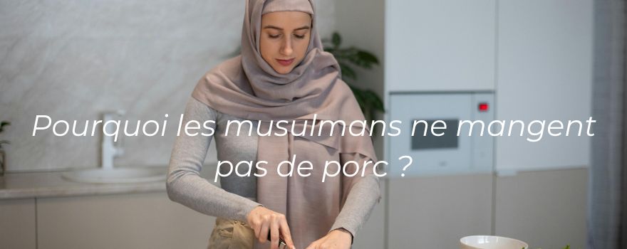 Femme musulmane qui prépare à manger