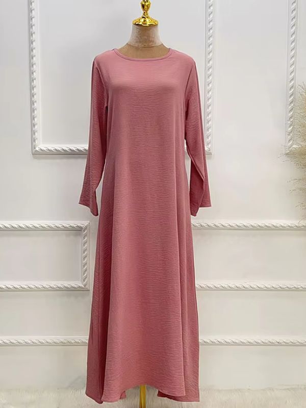 Abaya rose sur mannequin