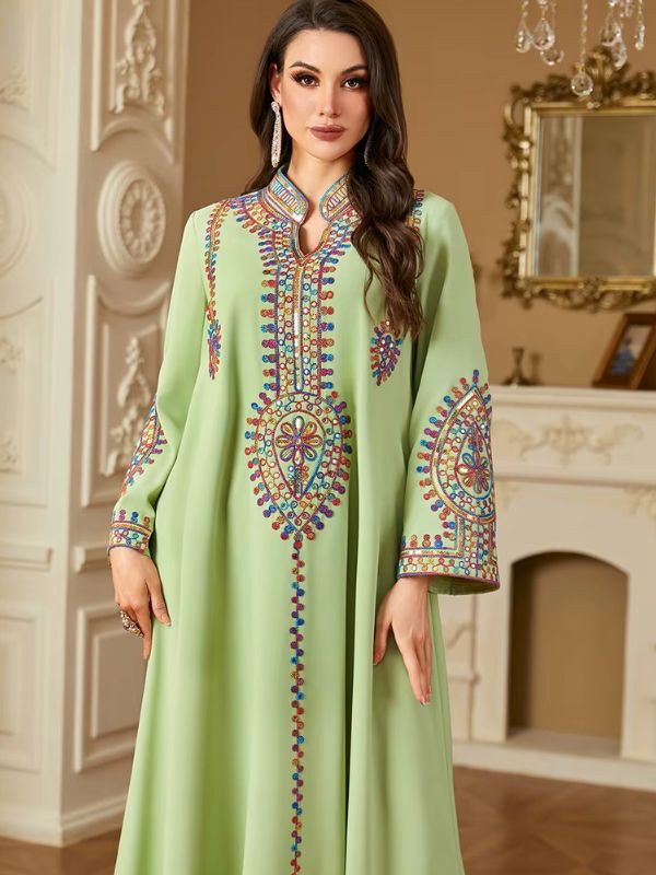 Vue rapprochée d&#39;une femme qui porte une abaya