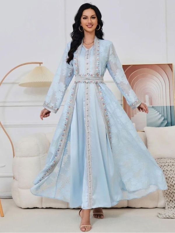 Caftan marocain traditionnel
