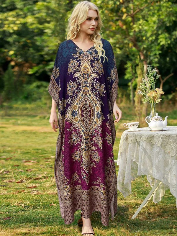 Djellaba marocaine "Lila Nour"