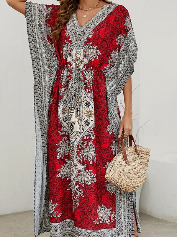 Djellaba marocaine &quot;Rubis al-Qamar&quot;