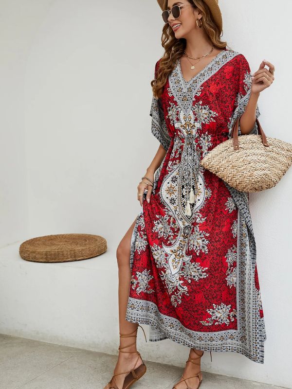 Djellaba marocaine &quot;Rubis al-Qamar&quot;