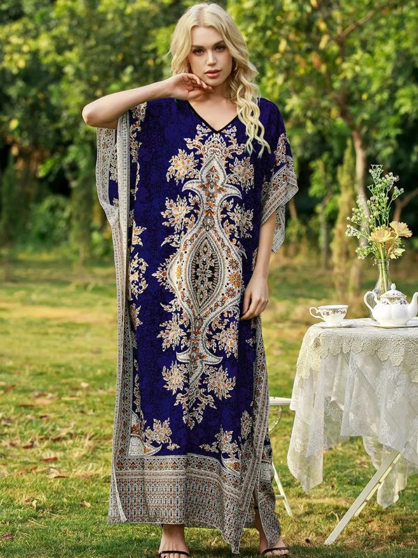 Djellaba marocaine "Samira Azraq"